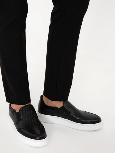 Слипоны кожаные - S051SZ0330PAUL Обувь муж. (VR046, 42)