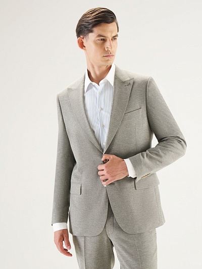 Пиджак с добавлением льна - G051SZ0020BLAIR/C Пиджак муж. (VR027, 50, 6)