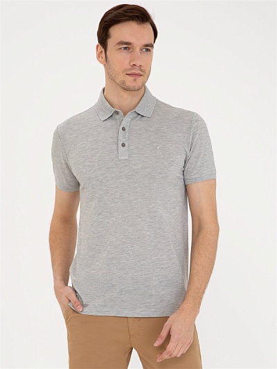 Футболка-поло из ткани пике - G051SZ0110CT21 Футболка муж. (VR091, M)