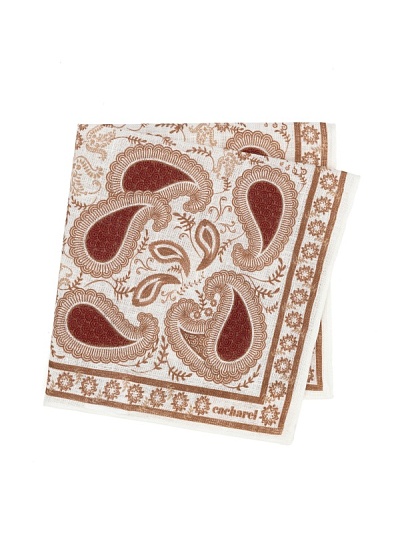 Платок нагрудный льняной с узором - A051SZ0900IY24_KTN4 Платок муж. (900)