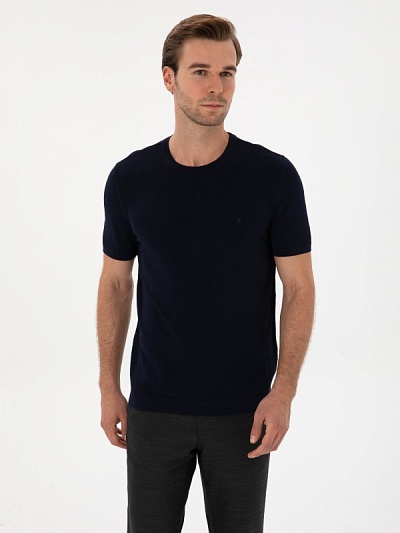 Футболка базовая трикотажная - G051SZ0TK0BURY_25K Кофта муж. (VR033, XL)