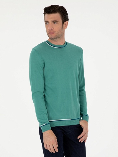 Джемпер из смесовой шерсти - G051SZ0TK0CRAI Кофта муж. (VR090, 2XL)