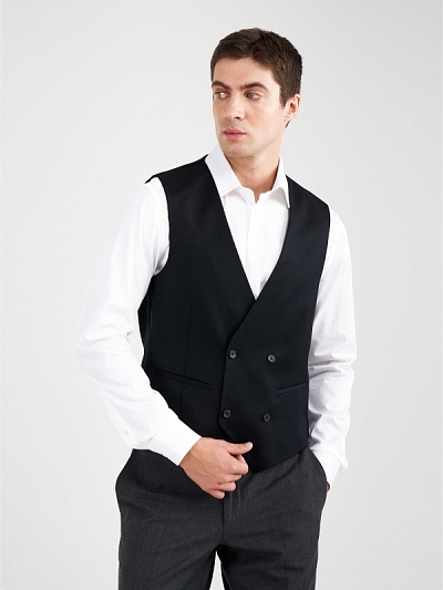 Жилет классический двубортный шерстяной - G051SZ0100VALTUSRU-LYC/Y-1 Жилет муж. (VR046, 52)