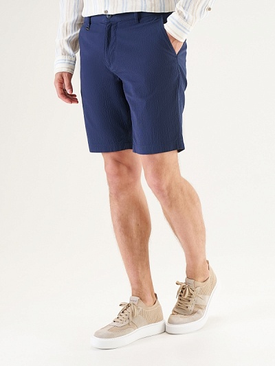 Бермуды из жатой ткани - G051SZ0310RABI-B Бермуды муж. (VR033, 30)