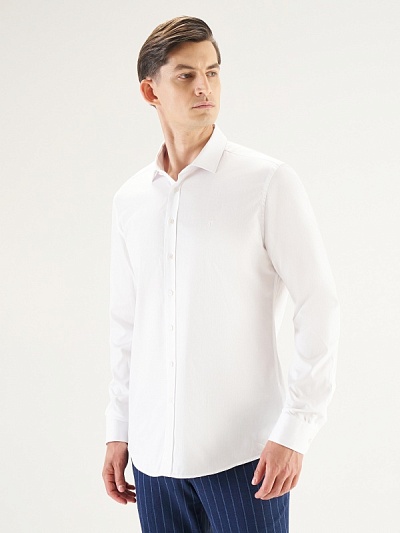 Рубашка классическая приталенная - G051SZ0040GOHAI Сорочка муж. (VR013, 40)