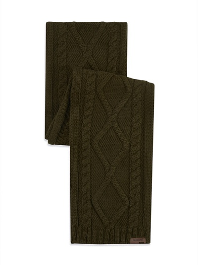 Шарф вязаный с рельефным узором - A051SZ0DHATKSK23-ORGUKAS Шарф муж. (790)