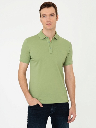 Футболка-поло из ткани пике - G051SZ0110CT Футболка муж. (VR092, 2XL)