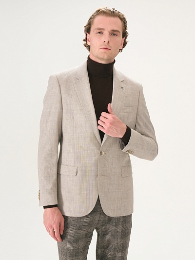 Пиджак классический c добавлением шерсти - G051SZ0020WIOR/C Пиджак муж. (VR011, 52, 6)