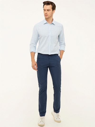 Брюки чинос зауженные - G051GL0780MDL26 Брюки муж. (VR028, 34, 34)