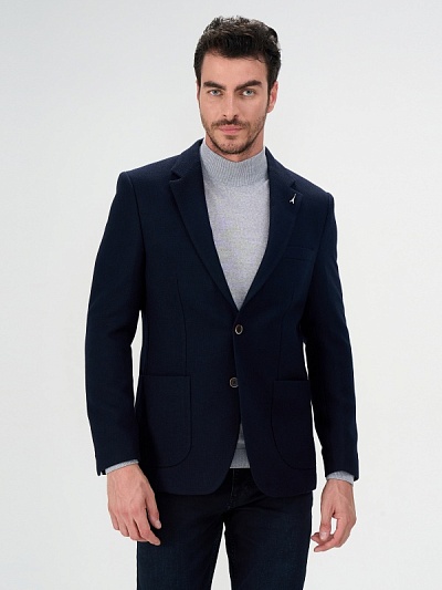 Пиджак из смесовой шерсти - G051SZ0020NEW TANU Пиджак муж. (VR033, 48, 6)