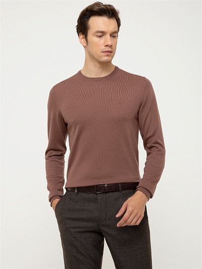 Джемпер из смесовой шерсти - G051SZ0TK0ELO Кофта муж. (VR074, M)