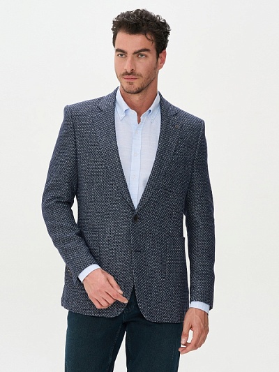 Пиджак однобортный текстурированный - G051SZ0020PAGADU Пиджак муж. (VR033, 46, 6)