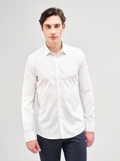 Рубашка классическая приталенная - G051SZ0040GOGPRO_SLM_25Y Сорочка муж. (VR013, 38)