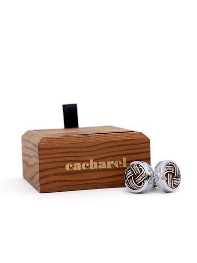 Запонки круглые - A051SZ053KD6IY23KDC6 Запонки муж. (109)