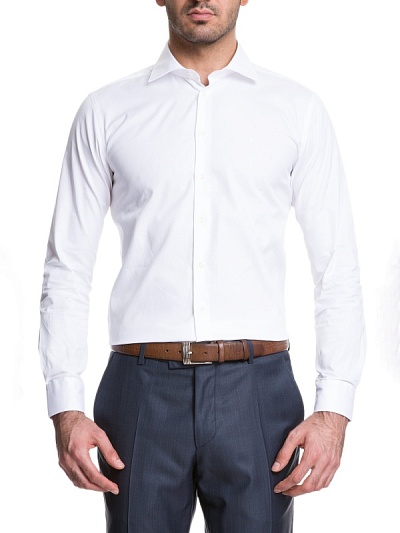 Рубашка классическая приталенная - G051SZ0040GOHAİ Сорочка муж. (VR013, 44)