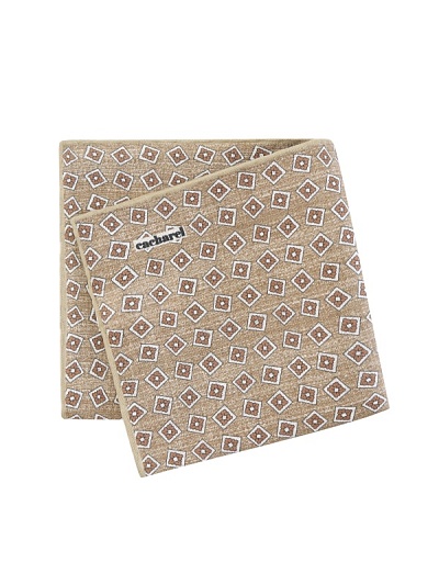 Платок нагрудный льняной с узором - A051SZ0900IY25_KTN1 Галстук муж. (591)