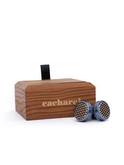 Запонки круглые - A051SZ053KD1IY23KDC15 Запонки муж. (200)