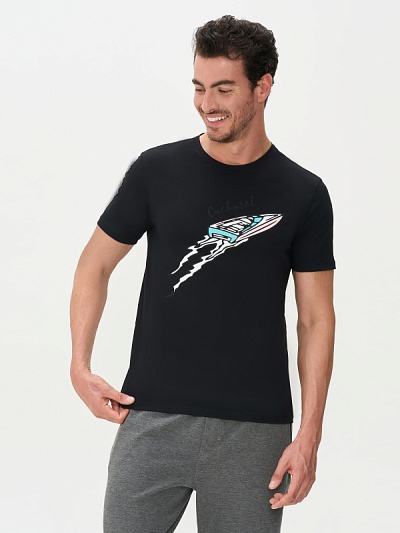 Футболка с принтом - G051SZ0110FOGY Футболка муж. (VR046, 3XL)