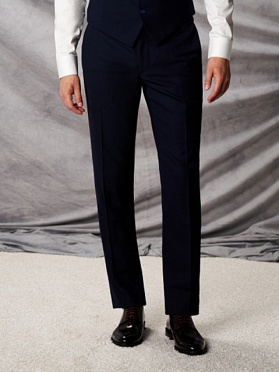 Брюки классические из шерсти зауженные - G051SZ0030SARE_LYC/P Брюки муж. (VR033, 46, 6)