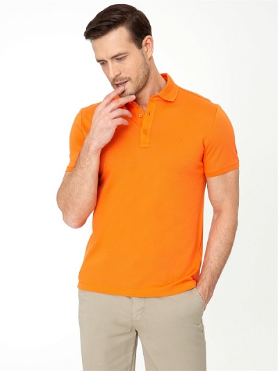 Футболка-поло из ткани пике - G051SZ0110CT Футболка муж. (VR051, 3XL)