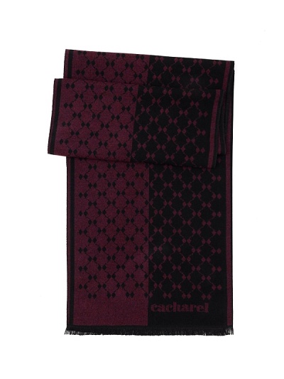 Шарф с геометрическим узором - A051SZ0DHATKSK23-VIS5 Шарф муж. (900)