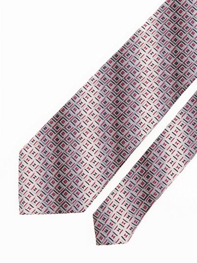 Галстук жаккардовый с узором - A051SZ0900IYEK9-P Галстук муж. (100)