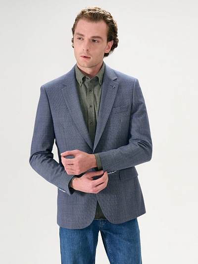 Пиджак классический c добавлением шерсти - G051SZ0020WIOR/C Пиджак муж. (VR036, 48, 6)