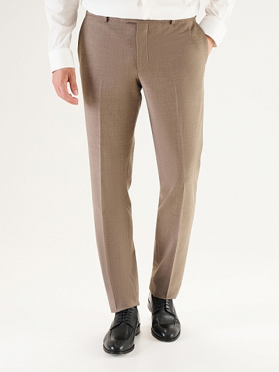 Брюки классические с добавлением шерсти зауженные - G051GL0030NEW_VALTUMA/P Брюки муж. (VR029, 54, 6)