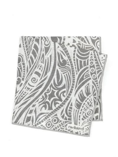 Платок нагрудный льняной с узором - A051SZ0900IY24_KTN2 Платок муж. (100)