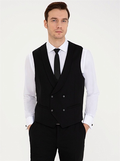 Жилет классический двубортный шерстяной - G051SZ0100SARE/Y Жилет муж. (VR046, 52)