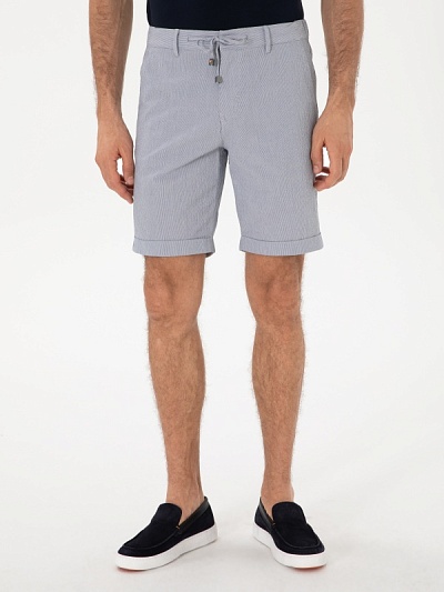 Бермуды в полоску на кулиске - G051SZ0310PAUL_B Бермуды муж. (VR003, 29)