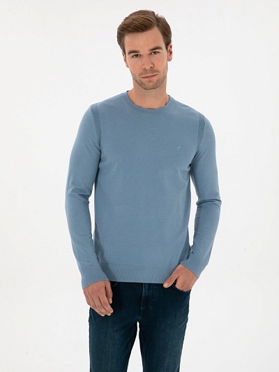 Джемпер с вискозой - G051SZ0TK0BERN Кофта муж. (VR036, S)