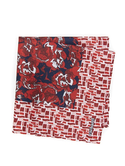 Платок нагрудный с узорами - A051SZ090MICIY23-MIC1 Платок муж. (850)