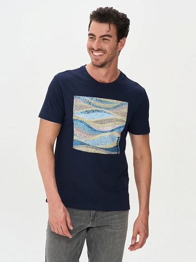 Футболка с принтом - G051SZ0110FANCEEN Футболка муж. (VR028, M)