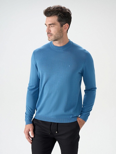 Водолазка трикотажная с воротником-стойка - G051SZ0TK0ELIÇ Кофта муж. (VR032, XL)
