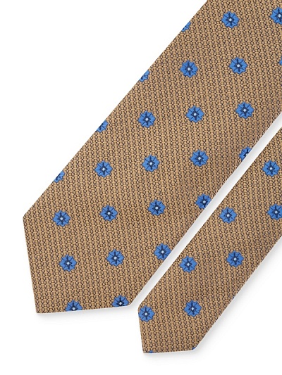 Галстук жаккардовый с узором - A051SZ090KA1K22MIC11 Галстук муж. (591)