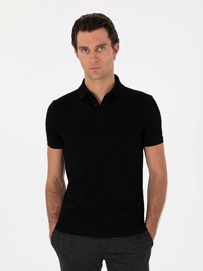 Футболка-поло из ткани пике - G051SZ0110CT_25Y Футболка муж. (VR046, XL)