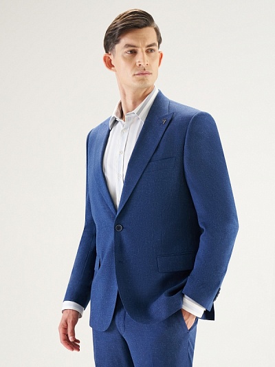 Пиджак с добавлением льна - G051SZ0020BLAIR/C Пиджак муж. (VR033, 56, 6)