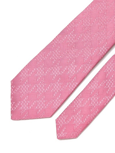 Галстук жаккардовый из шелка с узором - A051SZ0900IY21IPKK31 Галстук муж. (950)