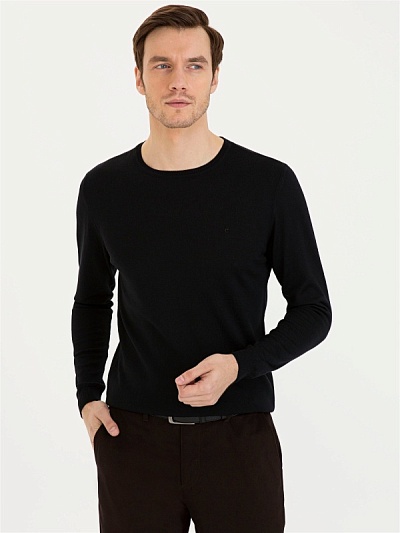 Джемпер из шерсти - G051SZ0TK0MEGO Кофта муж. (VR046, S)