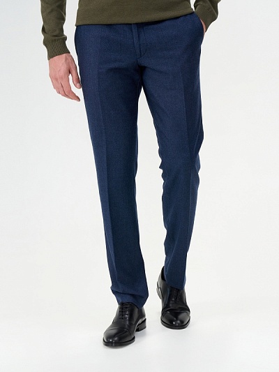 Брюки классические из шерсти зауженные - G051SZ0030ZEGIA/P Брюки муж. (VR033, 46, 6)