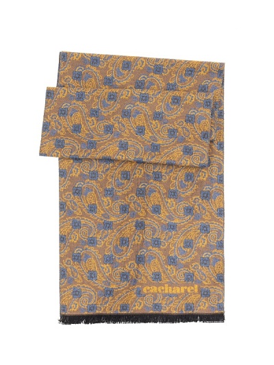 Шарф из вискозы с узором пейсли - A051SZ0DHATKSK23-VIS8 Шарф муж. (571)