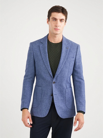 Пиджак классический с добавлением шерсти - G051SZ0020NEWTANURU Пиджак муж. (VR028, 48, 6)