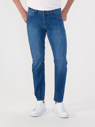 Джинсы зауженные - G051SZ0800JAKOB Джинсы муж. (DN0022, 32, 32)