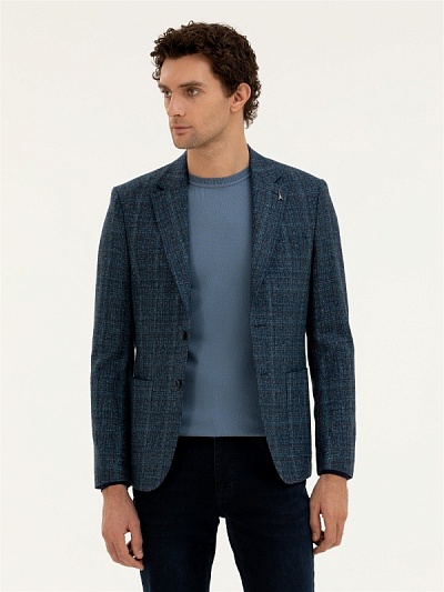 Пиджак из шерсти с добавлением шелка и кашемира - G051SZ0020EXCL LIOS Пиджак муж. (VR102, 46, 6)