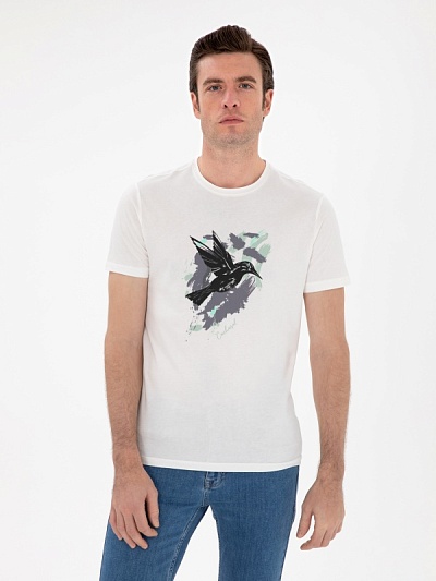 Футболка с принтом - G051SZ0110CUENCE Футболка муж. (VR013, 2XL)