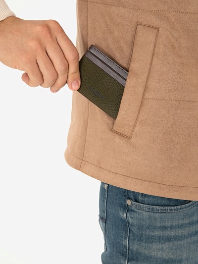 Картхолдер кожаный - A051SZ0CDKRT0246N_IY25 Кошелек муж. (VR027)