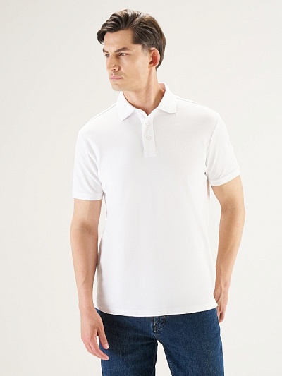 Футболка-поло из ткани пике - G051SZ0110KRUZA Футболка муж. (VR013, 2XL)