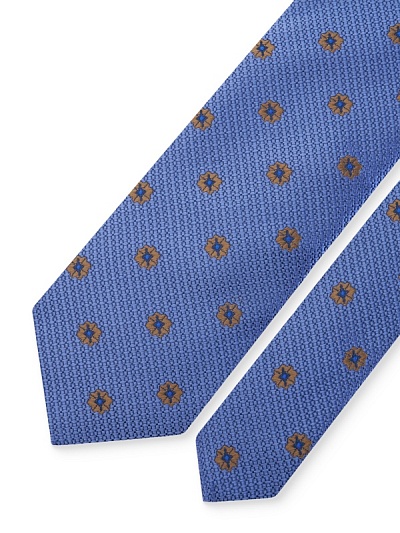 Галстук жаккардовый с узором - A051SZ090KA1K22MIC11 Галстук муж. (300)