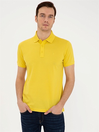 Футболка-поло из ткани пике - G051SZ0110CT21 Футболка муж. (VR044, 2XL)